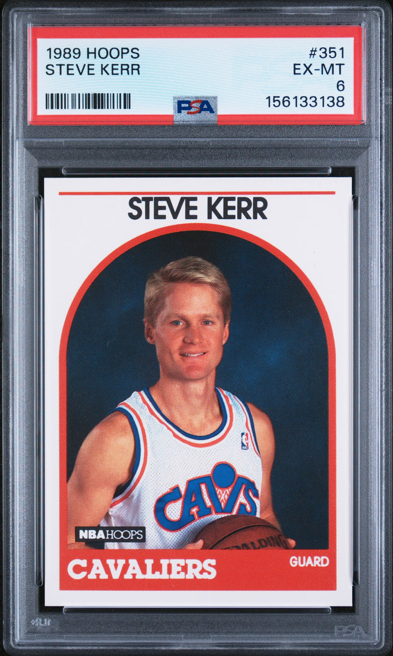 1989 Hoops Steve Kerr #351 PSA 6