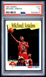 1991 Hoops Michael Jordan #317 PSA 5