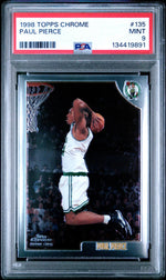 1998 Topps Chrome Rookie Paul Pierce #135 PSA 9