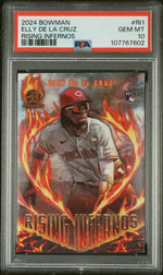 2024 Bowman Chrome Rising Infernos Elly De La Cruz #RI1 PSA 10