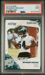 2010 Score Scorecard Brandon Graham #311 /499 PSA 9