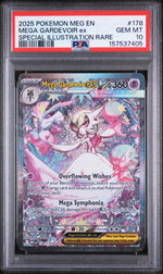 2025 Pokemon Mega Evolution Special Illustration Rare Mega Gardevoir Ex #178 PSA 10