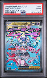 2026 Pokemon Mega Evolution Ascended Heroes Mega Attack Rare Mega Diancie Ex #267 PSA 9