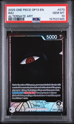 2025 One Piece Carrying On His Will Alternate Art Imu #OP13-079 PSA 10