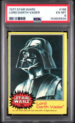 1977 Star Wars Lord Darth Vader #196 PSA 6
