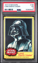 1977 Star Wars Lord Darth Vader #196 PSA 5
