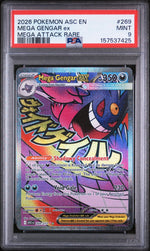 2026 Pokemon Mega Evolution Ascended Heroes Mega Attack Rare Mega Gengar Ex #269 PSA 9