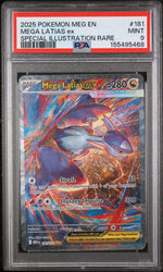 Pokémon Mega Latias ex #181 Special Illustration Rare PSA 9