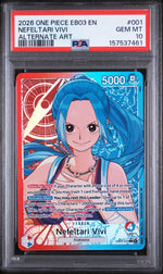 2026 (Eb-03) Heroines Edition - English (Map Text Box) Alt Art Nefeltari Vivi #EB03-001 PSA 10