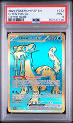 2024 Pokemon Scarlet and Violet Paldean Fates Hyper Rare Chien-Pao Ex #242 PSA 9