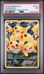 2016 Pokemon XY Generations Radiant Collection Pikachu #RC29 PSA 7
