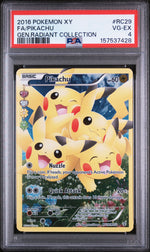 2016 Pokemon XY Generations Radiant Collection Pikachu #RC29 PSA 4
