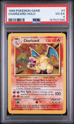 1999 Pokemon Game Holo Charizard #4 PSA 4