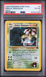 2000 Pokemon Gym Challenge Holo Erika's Venusaur #4 PSA 4