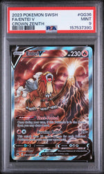 2023 Pokemon Sword and Shield Crown Zenith Galarian Gallery Entei V #GG36 PSA 9