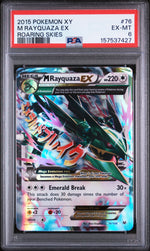 2015 Pokemon XY Roaring Skies M Rayquaza Ex #76 /157537427 PSA 6