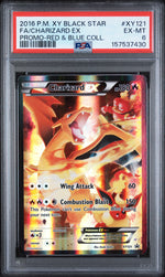 2016 Pokemon XY Black Star Promo Red and Blue Collection Charizard Ex #XY121 PSA 6