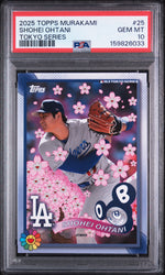 2025 Topps Takashi Murakami MLB World Tour Tokyo Series Shohei Ohtani #25 PSA 10