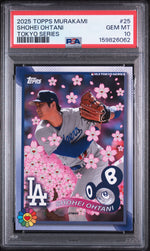 2025 Topps Takashi Murakami MLB World Tour Tokyo Series Shohei Ohtani #25 PSA 10