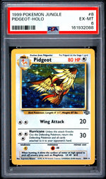 1999 Pokemon Jungle Holo Pidgeot #8 PSA 6