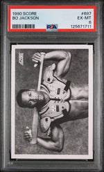 1990 Score Bo Jackson #697 PSA 6