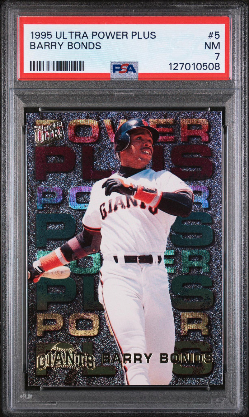 1995 Ultra Power Plus Barry Bonds #5 PSA 7