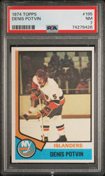 1974 Topps Denis Potvin #195 PSA 7