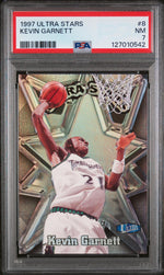 1997 Ultra Stars Kevin Garnett #8 PSA 7