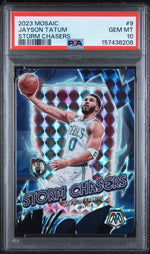2023 Mosaic Storm Chasers Jayson Tatum #9 PSA 10