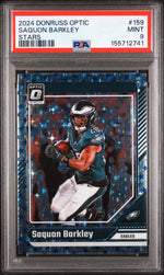 2024 Donruss Optic Stars Saquon Barkley #159 PSA 9