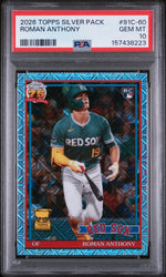 2026 Topps '91 Silver Pack Chrome Roman Anthony #91C60 PSA 10