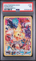 2023 Pokemon Sword and Shield Crown Zenith Pikachu #160 PSA 7