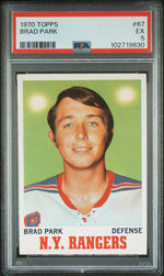 1970 Topps Brad Park #67 PSA 5