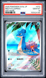 2025 Pokemon Scarlet and Violet Heat Wave Arena Japanese Art Rare Misty's Lapras #072 PSA 10