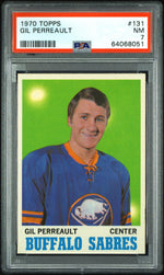 1970 Topps Gilbert Perreault #131 PSA 7
