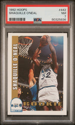 1992 Hoops Shaquille O'Neal #442 PSA 7