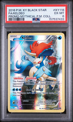 2016 Pokemon XY Black Star Promo Mythical Collection Keldeo #XY118 PSA 6