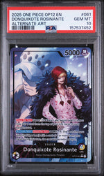 2025 One Piece Legacy of the Master Alternate Art Donquixote Rosinante #OP12-061 PSA 10