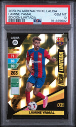 2023 Panini Adrenalyn Xl La Liga Edicion Limitada Lamine Yamal PSA 10