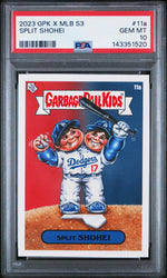 2023 Topps Garbage Pail Kids MLB Series 3 Shoehei Ohtani Split Shohei #11a PSA 10