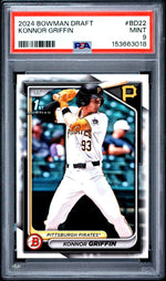 2024 Bowman Draft Konnor Griffin 1st Bowman #BD22 PSA 9