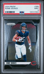 2024 Panini Prizm Silver Prizm Rome Odunze #385 PSA 9