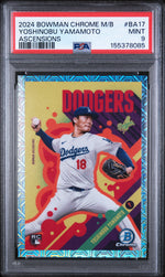 2024 Bowman Chrome Mega Box Bowman Ascensions Yoshinobu Yamamoto #BA17 PSA 9