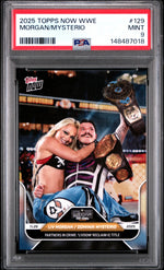 2025 Topps Now WWE Dominik Mysterio/Liv Morgan #129 PSA 9