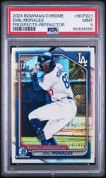 2024 Bowman Chrome Prospects Chrome Prospects Emil Morales #BCP221 PSA 9