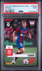 2023 Megacracks La Liga Ea Sports Fermin Lopez #106Bis PSA 9