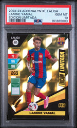 2023 Panini Adrenalyn Xl La Liga Edicion Limitada Lamine Yamal PSA 10