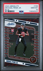 2024 Absolute Blue Michael Penix Jr. #108 PSA 10