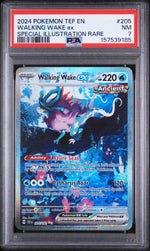 2024 Pokemon Scarlet and Violet Temporal Forces Special Illustration Rare Walking Wake Ex #205 PSA 7