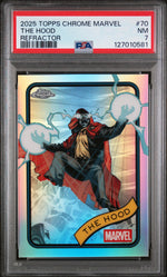 2025 Topps Chrome Marvel Refractor the Hood #70 PSA 7